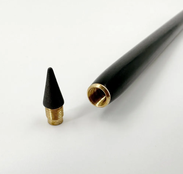 Бесконечный карандаш TURIN / Вечный простой карандаш с алюминиевым корпусом